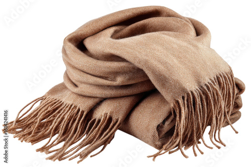 Luxurious cashmere scarf soft wrap winter fashion accessories textile knitted stylish warm fringe