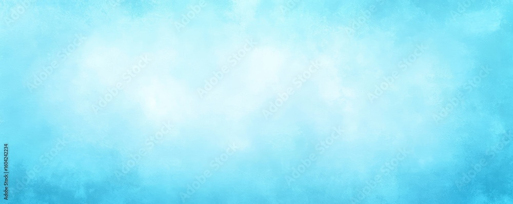 Fototapeta premium Grunge Texture Blue Abstract Background with Watercolor Smudges and Painted Effects