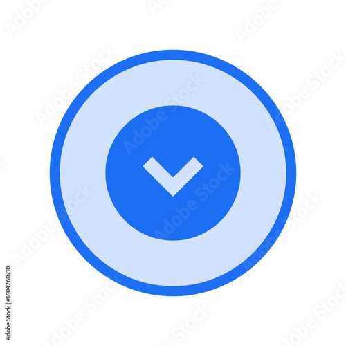 Expand Circle Down Free Download Expand Circle Down - GFXLoad