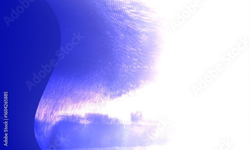 Gradient bright blue and white blur background image