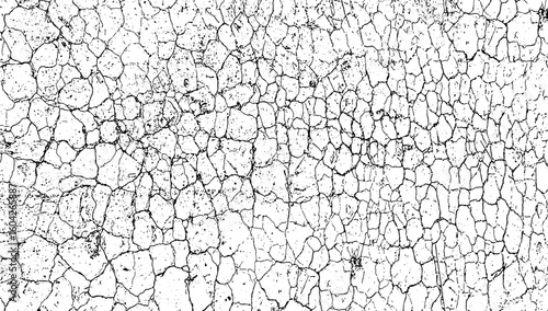 a black and white drawing of a cracked wall, texture of the old wall, Dry cracked old wall texture with an abstract grunge pattern