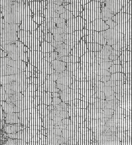 Black and white seamless striped pattern texture with a grunge corrugated cardboard surface