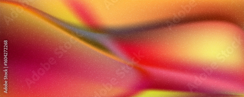 Trendy autumn soft gradient. Abstract blurred texture noise background. Grainy film effect texture gradient template. Vector illustration for your graphic design, banner, poster