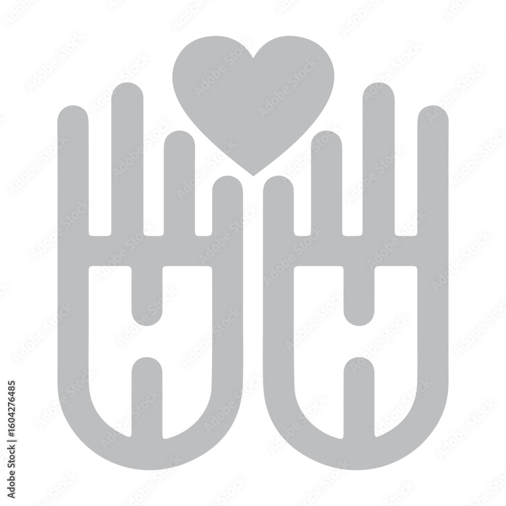 Obraz premium hands and heart