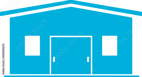 school building icon | vector style building icon | building transparent icon 
