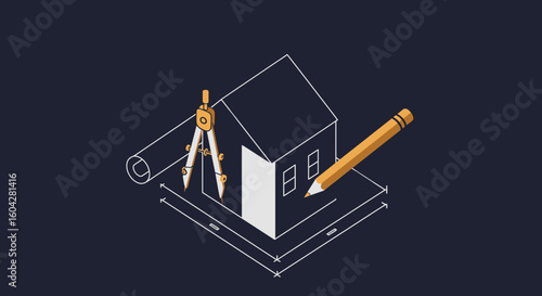 Blueprint for success creating a modern home with drafting tools