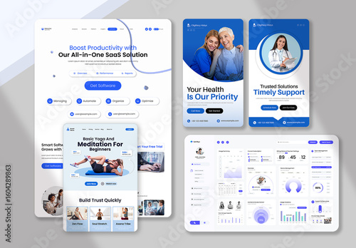 Responsive Web And App Design Showcase Mockup