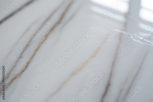 White marble with golden veins texture