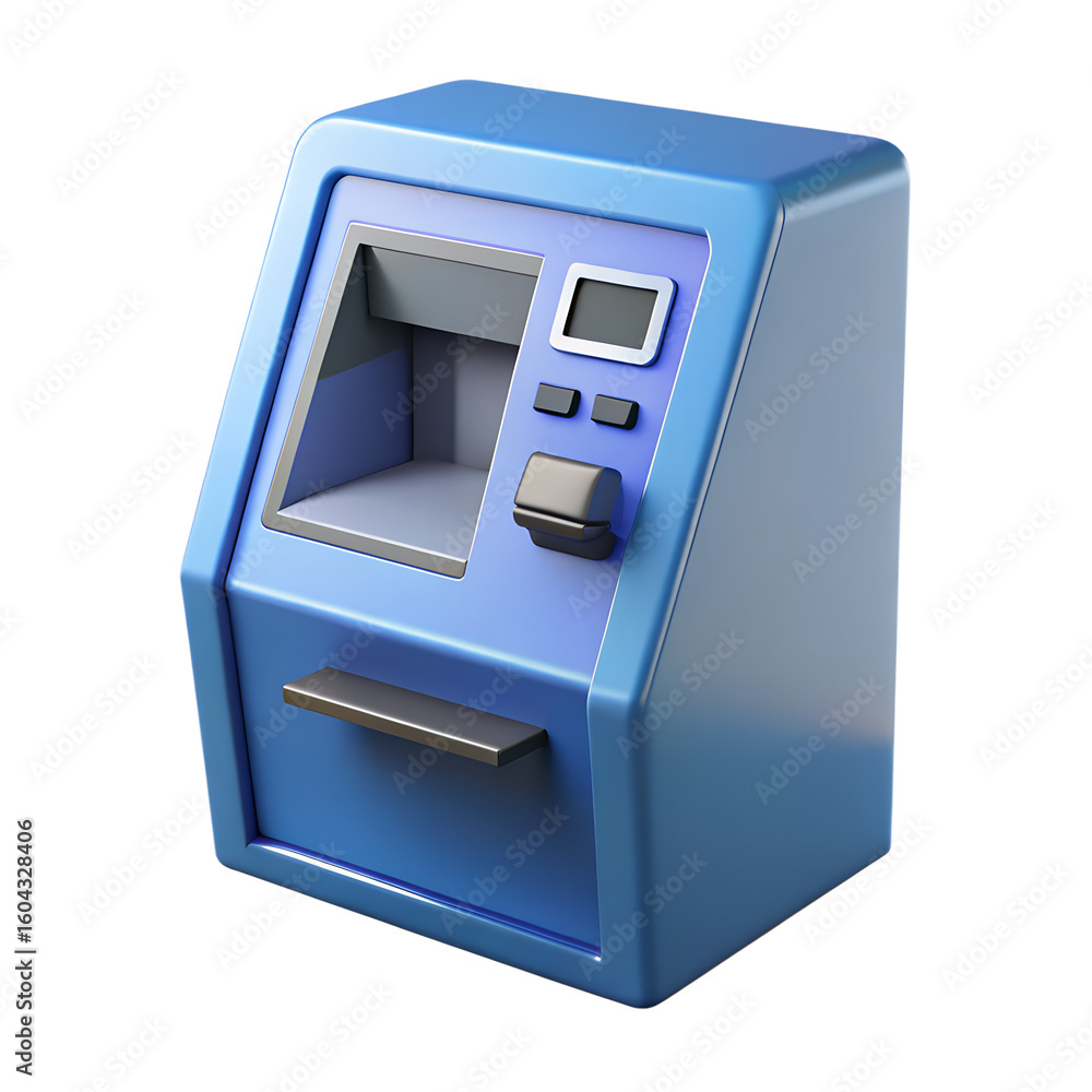 atm machine isolated on white atm machine isolated on white