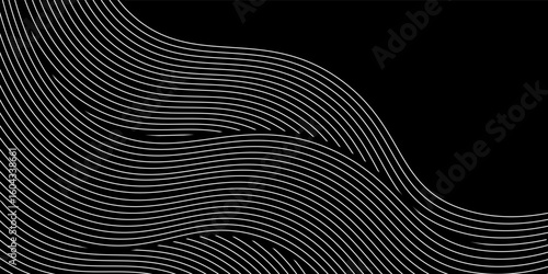 Vector illustration of a white line pattern with an abstract background. Vector Illustration