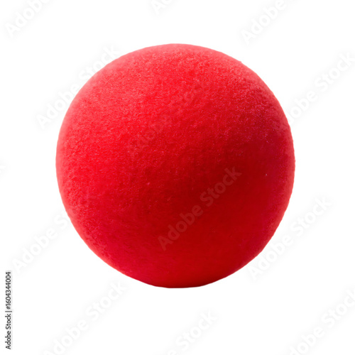 Clown Nose Isolated on White Background