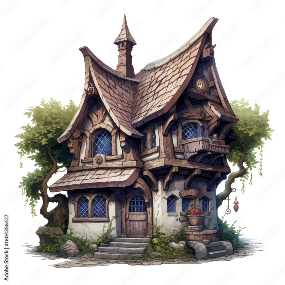 Fototapeta premium cottage