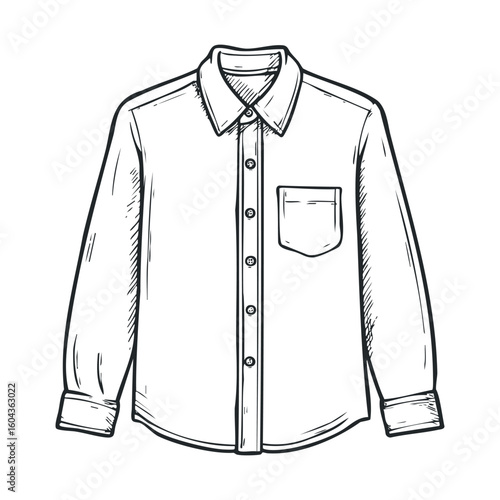 Casual long sleeve shirt design for everyday wear and fashion
