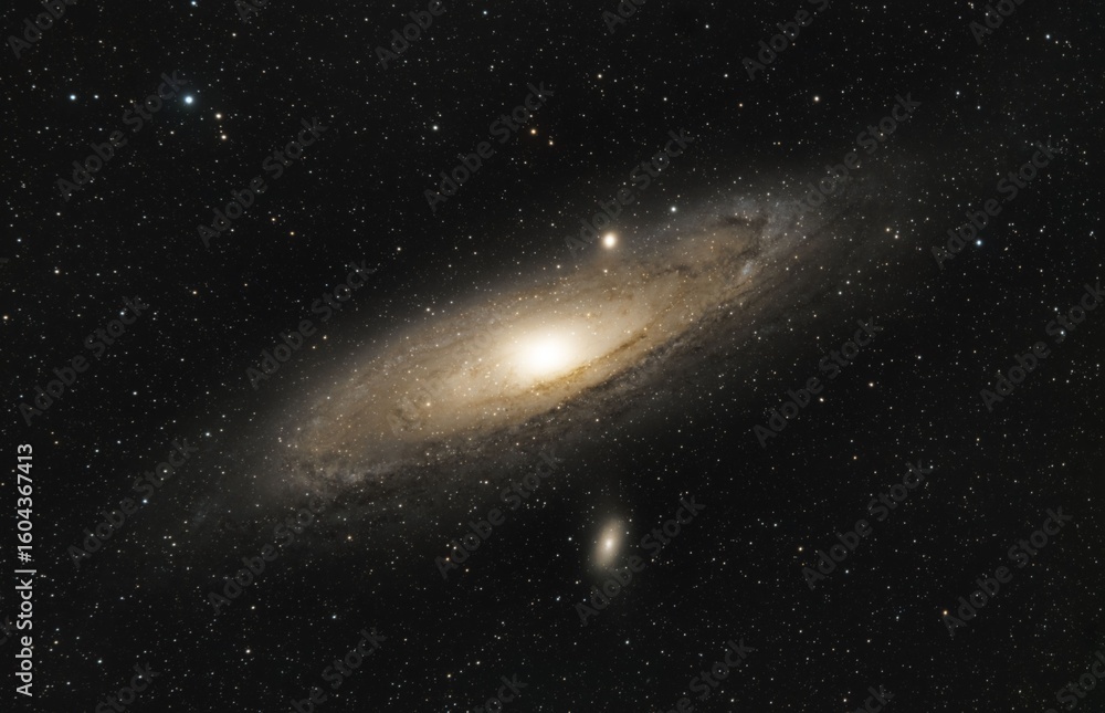 Fototapeta premium Andromeda Galaxy in the Universe