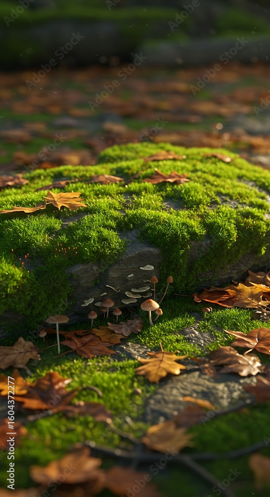 Obraz premium Botanical Realism: High-Detail Leaves, Plants, and Tree Imagery