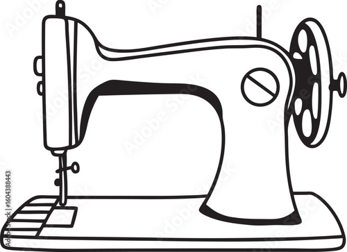vintage sewing machine