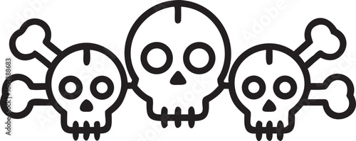 Three intricately detailed vintage keys on a white background antique metal