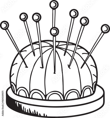 pins and needles crown