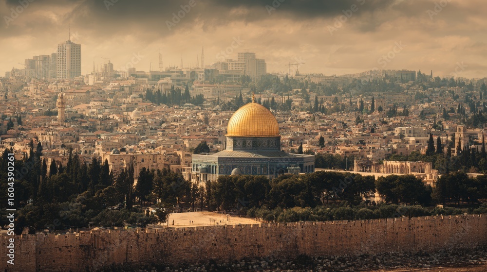 Fototapeta premium Exploring the rich history and cultural heritage of israel a land of diversity and significance