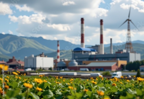factory powered by renewable energy enhancing brand image as environmentally conscious and promoting sustainability