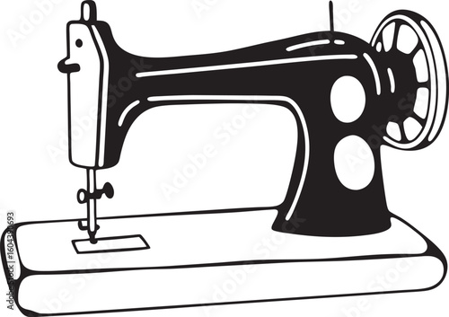 sewing machine and needle
