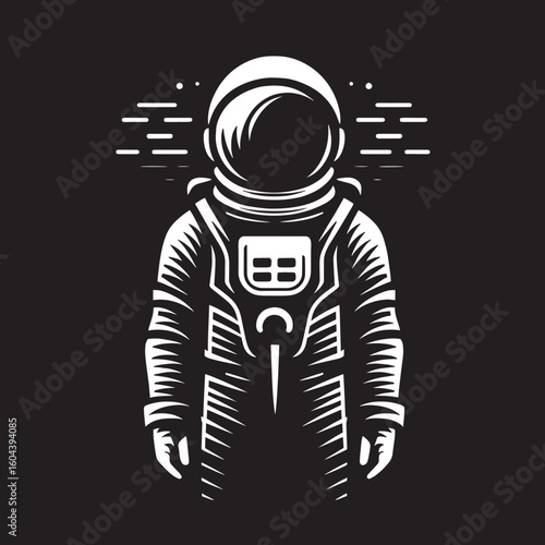 vector illustration of a robot