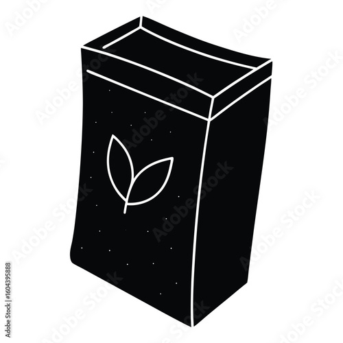 isolated vegan snack pack on white background