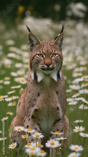 Lince tranquilo.