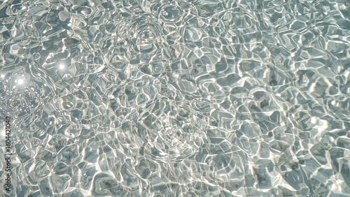 Aerial shot of lime scale formations