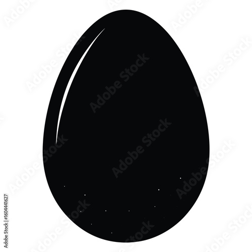Nutritionist element isolated egg on white background