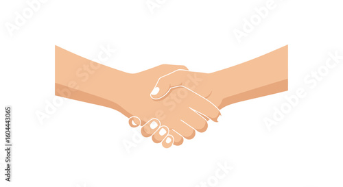 Wallpaper Mural Depiction of Agreement: A Symbolic Handshake Illustrating Partnership and Trust, Communication and Collaboration, Achieving Common Goals Torontodigital.ca