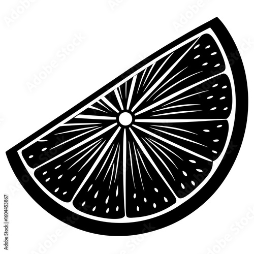 Citrus Slice Garnish  AI format, perfect for party, bar, and drink-themed designs. 