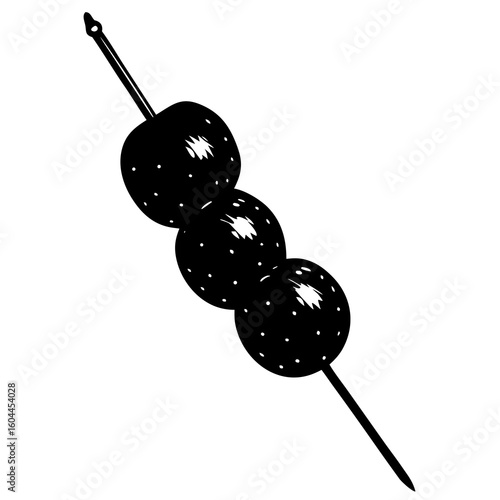 Fruit Skewer  AI format, perfect for party, bar, and drink-themed designs. 