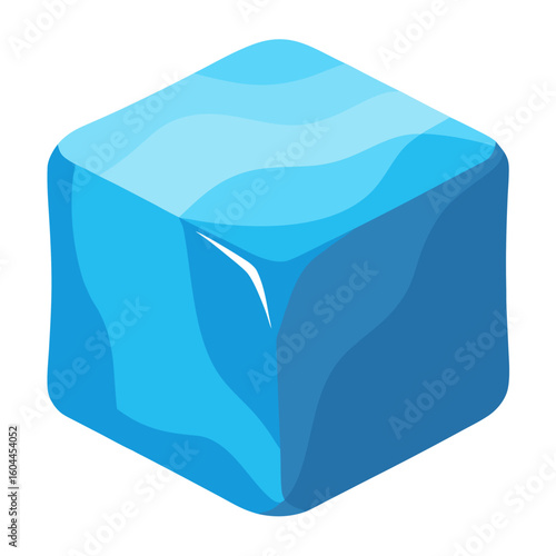 Ice Cube  AI format, perfect for party, bar, and drink-themed designs. 