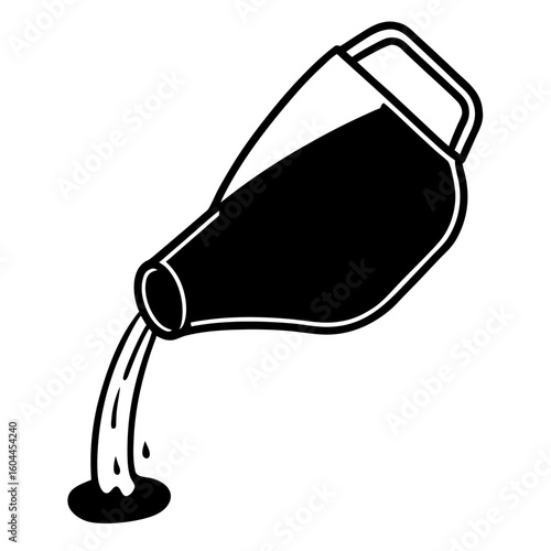 Pouring from Shaker  AI format, perfect for party, bar, and drink-themed designs. 