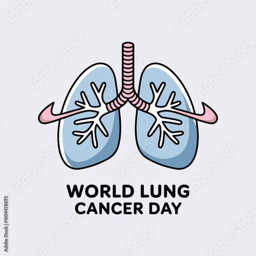 World Lung Cancer Day – Unite for Awareness & Breathing Hope.