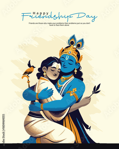 Friendship Day Special Quote Post | Celebrate True Bond of Friends with Creative Design