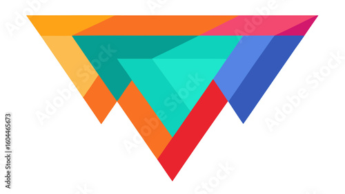 overlapping colorful triangles smooth transparent Free Download overlapping colorful triangles smooth transparent - GFXLoad
