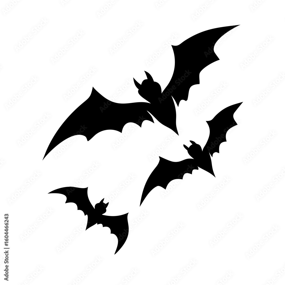 Fototapeta premium Halloween Elements Vector Svg 
