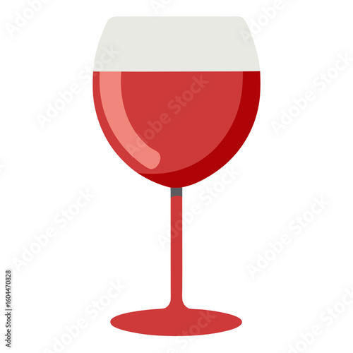 Wine Glass AI format, perfect for party, bar, and drink-themed designs. 