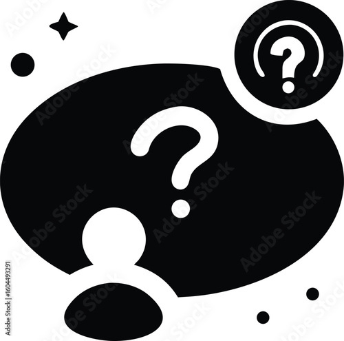 Human brain and body silhouette mind