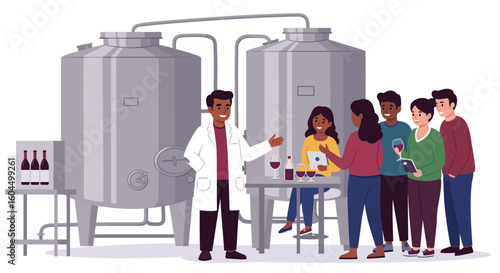 Wine Tasting Tour with Winemaker and Guests.