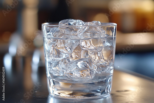 Wallpaper Mural Minimalist Still Life of Glass Filled with Ice Cubes

 Torontodigital.ca