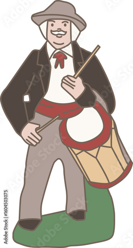 Santon de Provence Tambourinaire