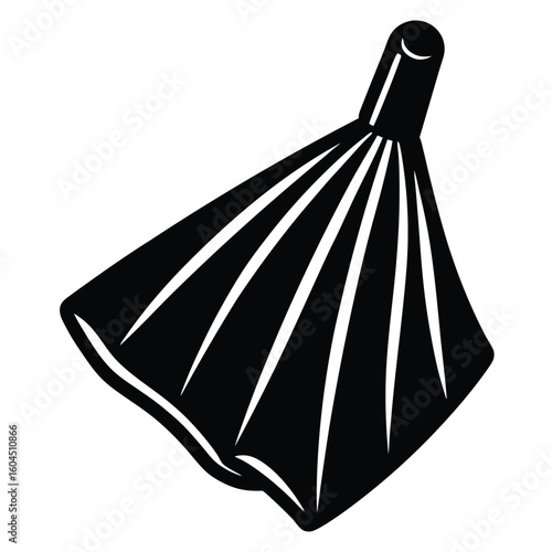Tattoo artist element isolated cleaning cloth on white background