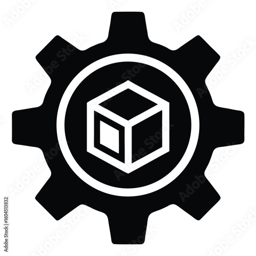 Tattoo artist element isolated design software icon on white background