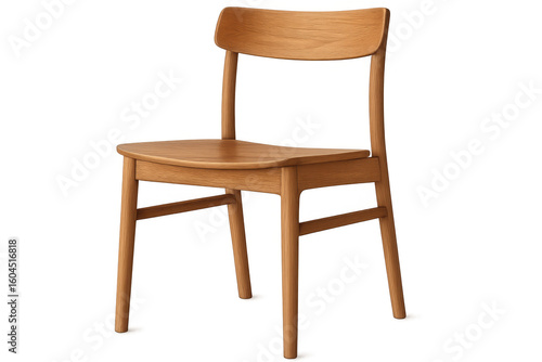Wallpaper Mural Classic wooden chair with transparent background, perfect for interior design projects and furniture catalogs Torontodigital.ca