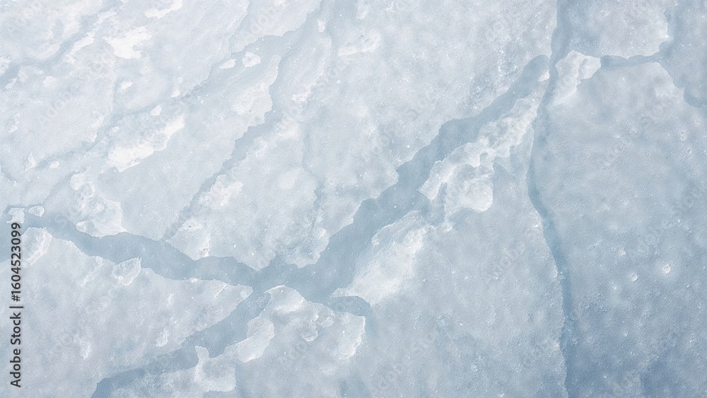 Obraz premium Snowy texture with fresh powder