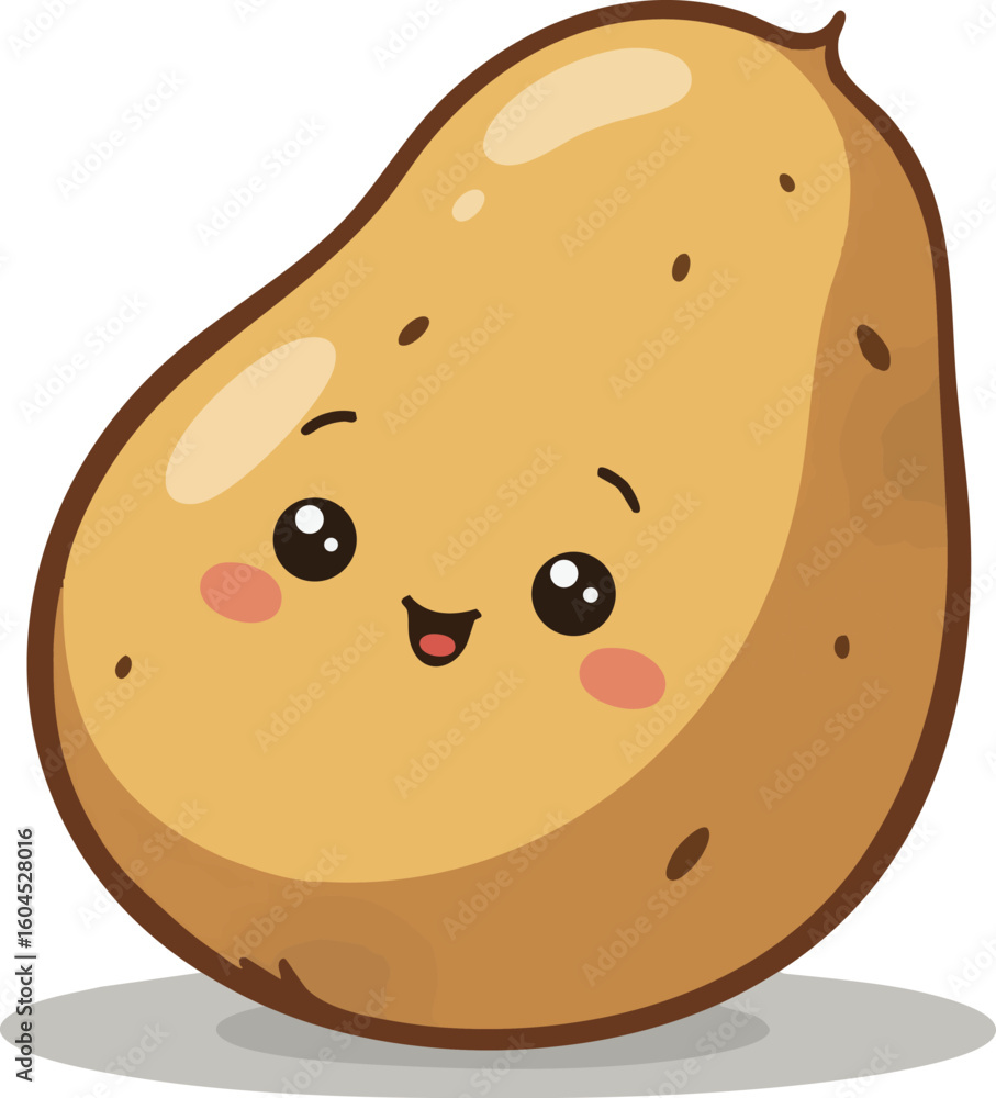 Fototapeta premium A colorful cartoon food illustration featuring a funny banana, a sweet apple, and a yellow cheese vector art design