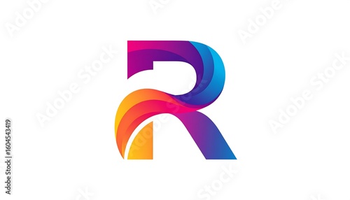 Vibrant capital letter 